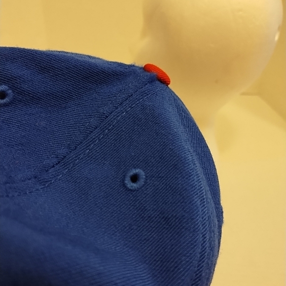 Mitchell and Ness blue/red baseball cap size 7 3/8 - Picture 10 of 11